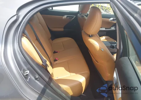 2012 Lexus Ct 200H Premium from USA, damaged, VIN JTHKD5BH0C2055567